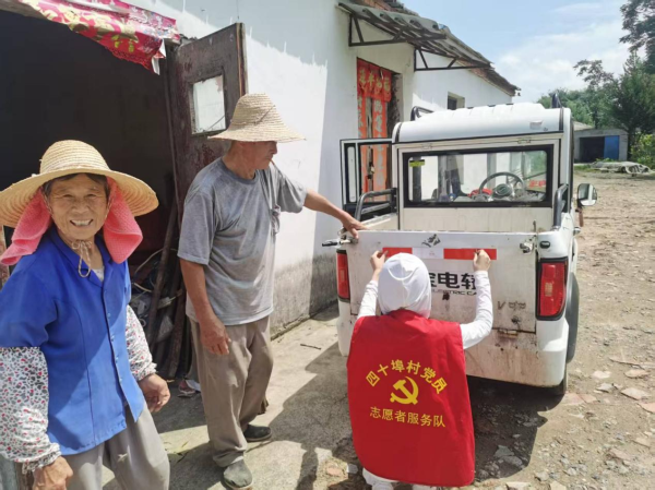 财富加 长丰县岗集镇四十埠村：筑牢安全防线 守护乡村平安_大皖新闻 | 安徽网